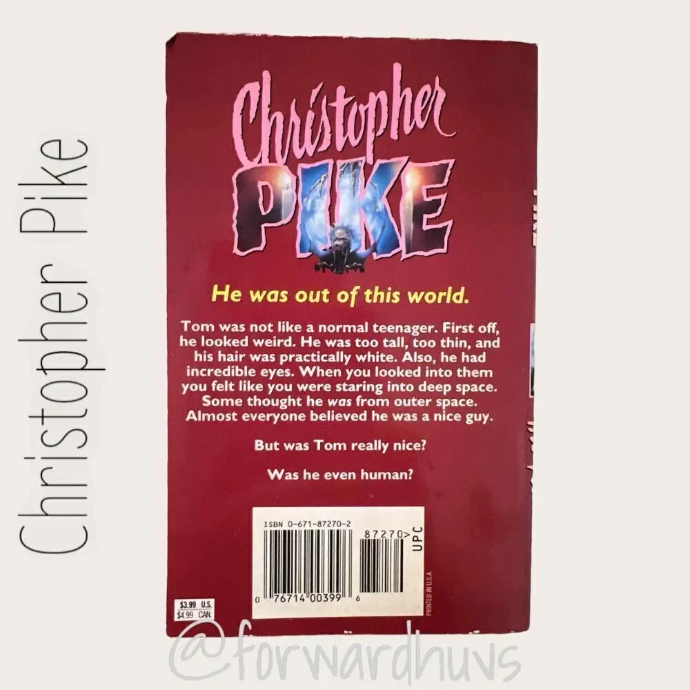 The Visitor by Christopher Pike 1995 Thriller Horror Mystery